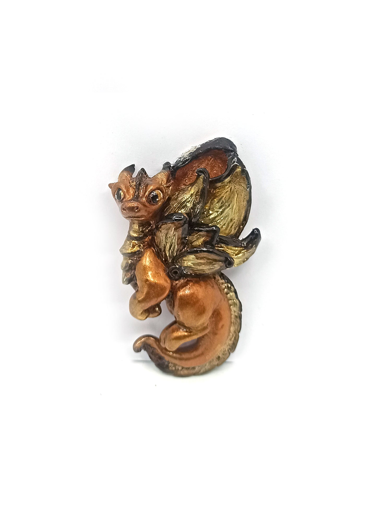 Leaf-Winged Mini Dragons Pendants and Magnets version 1