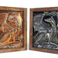 Bas-relief Steampunk dragon