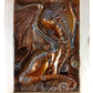 Bas-relief Steampunk dragon