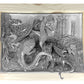 Famille de dragons en bas relief à peindre soi même