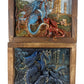 Famille de dragons en bas relief