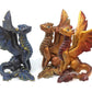 Figurine blanche d'un dragon puissant à peindre soi même