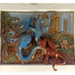 Famille de dragons en bas relief