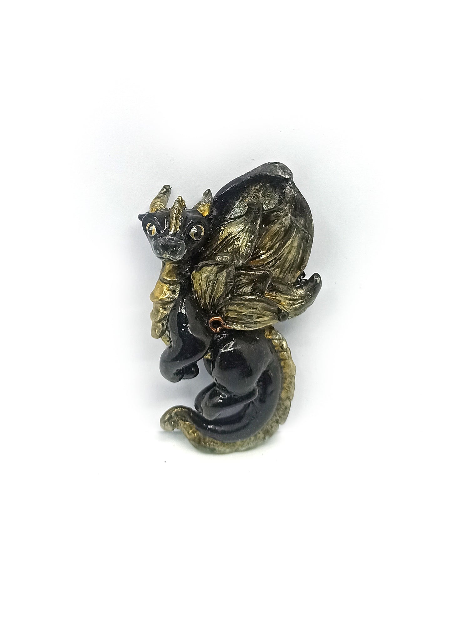 Leaf-Winged Mini Dragons Pendants and Magnets version 1